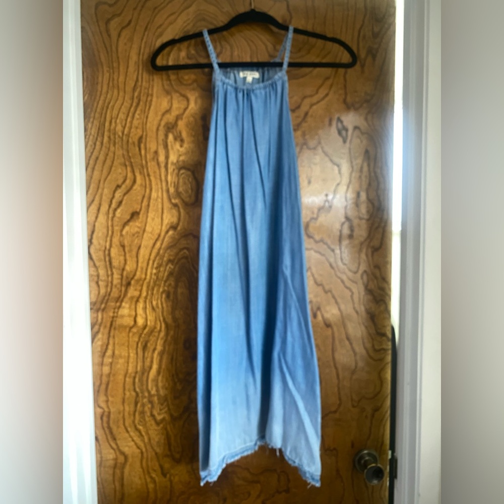 Denim Flowy Dress
